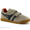 Gola HARRIER STRAP Rhino Navy Orange - Basket Grise - 2 Velcros