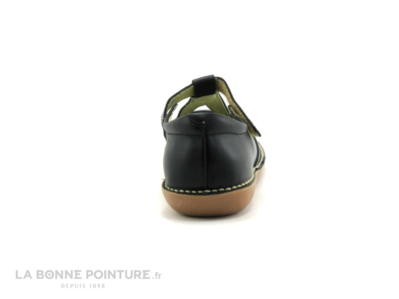 Brans 1082 Noir - Chaussure Basse - Bride Salome 4 Brans 1082 Noir - Chaussure Basse - Bride Salome – Image 4