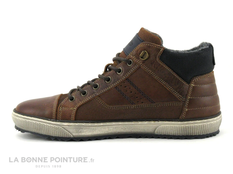 Arid RUIZ Cognac - Noir - Basket Montante Homme 3 Arid RUIZ Cognac - Noir - Basket Montante Homme – Image 3