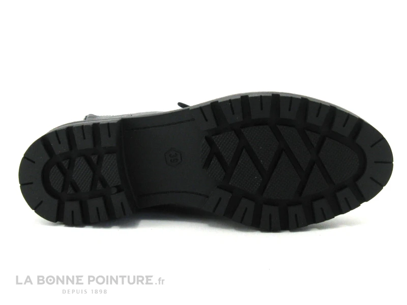 Marco Tozzi 2-25212-29 Black - Bottine Noire Avec Lacet Et Zip 7 Marco Tozzi 2-25212-29 Black - Bottine Noire Avec Lacet Et Zip – Image 7