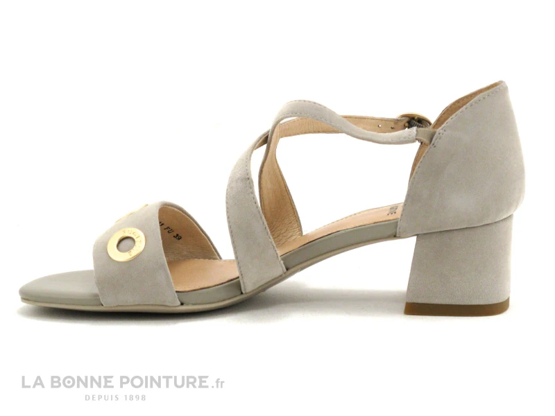 Fugitive LAGOU Soft Taupe - Sandale Beige 3 Fugitive LAGOU Soft Taupe - Sandale Beige – Image 3