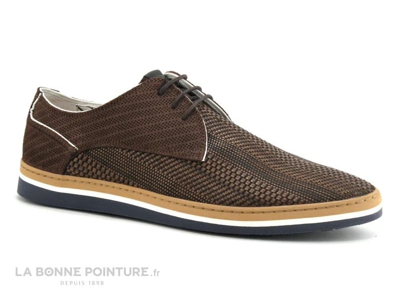 Coxx Borba MNEWMAROT Brown - A103-03 - Chaussure Derby Homme 1 Coxx Borba MNEWMAROT Brown - A103-03 - Chaussure Derby Homme
