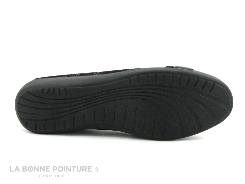 Inea SACHET Multi Noir Bordeaux - Ballerine Souple Femme 7 Inea SACHET Multi Noir Bordeaux - Ballerine Souple Femme – Image 7