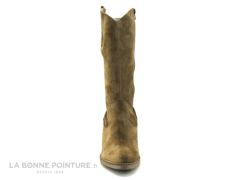 Patricia Miller 5140 Sade Taupe - Botte Western Femme Nubuck 2 Patricia Miller 5140 Sade Taupe - Botte Western Femme Nubuck – Image 2