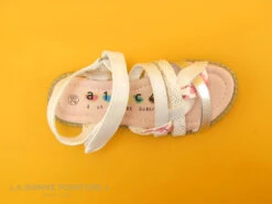 A 1 2 C 4 SOLEN-T Blanc Rose - Sandale Velcro -France Chaussure Soldes 2024 cd24607c73b9e66c561f35ea11d5d5ef img 3211.jpg 103201