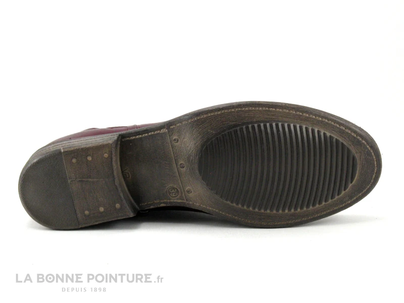 Lou Kristensen IB20758 Bordeaux - Petits Clous - Bottine Femme 7 Lou Kristensen IB20758 Bordeaux - Petits Clous - Bottine Femme – Image 7