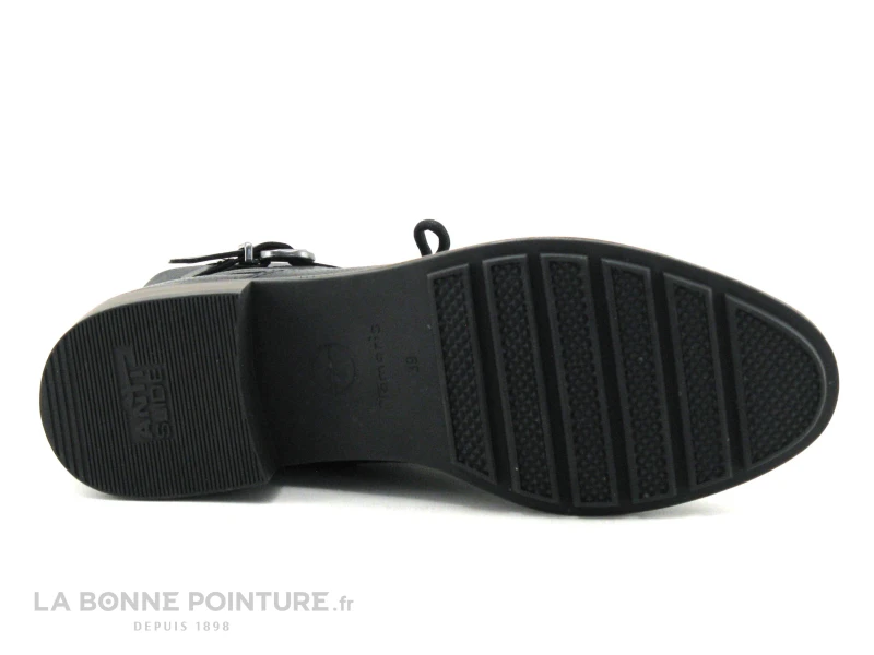 Tamaris 1-25856-29 Black - Bottine A Lacet Femme Cuir Noir 7 Tamaris 1-25856-29 Black - Bottine A Lacet Femme Cuir Noir – Image 7