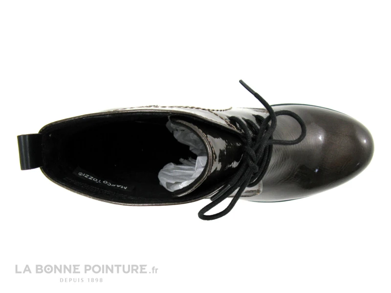 Marco Tozzi 2-25109-29 Pepper - Chaussure Montante Grise A Talon 6 Marco Tozzi 2-25109-29 Pepper - Chaussure Montante Grise A Talon – Image 6