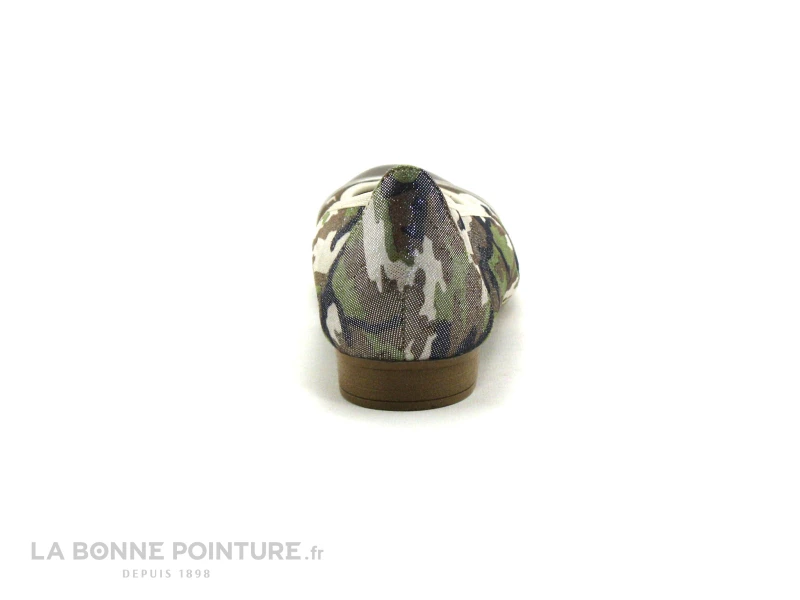 INEA Isabeau Camouflage Kaki Marron - Ballerine 4 INEA Isabeau Camouflage Kaki Marron - Ballerine – Image 4