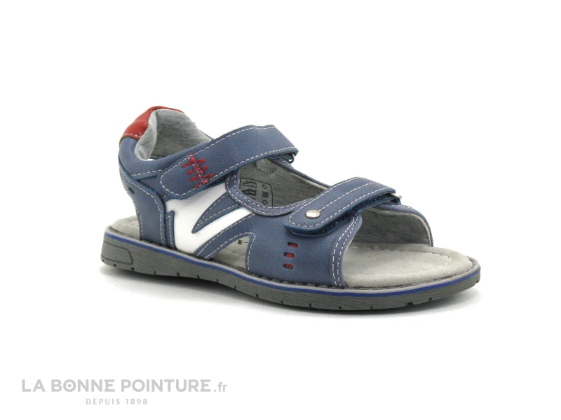 Sprox 387930 Bleu Rouge - Sandale Velcro GARCON 1 Sprox 387930 Bleu Rouge - Sandale Velcro GARCON