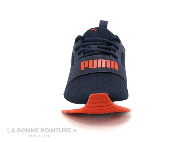 Puma WIRED RUN Bleu Marine - Basket Sport JR 2 Puma WIRED RUN Bleu Marine - Basket Sport JR – Image 2