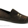 Koyuk 530776 Choco - Chausson Homme Velours Marron HOME