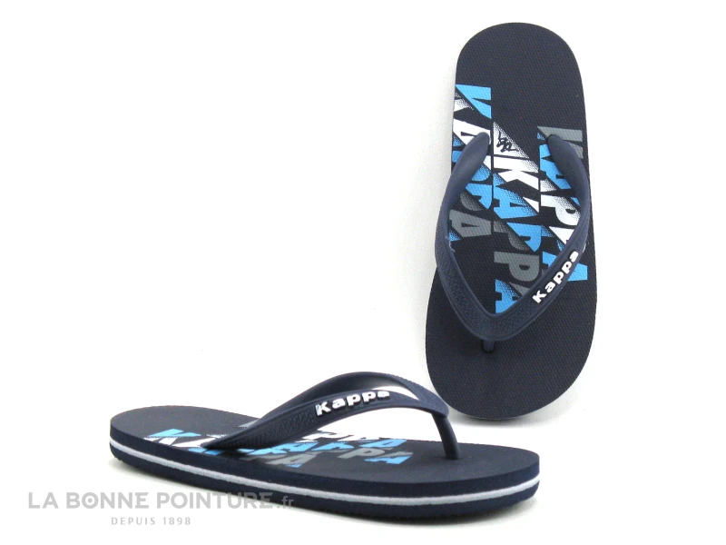 Kappa ALDAN Kid 3032IE0 Bleu Marine - Tong GARCON 1 Kappa ALDAN Kid 3032IE0 Bleu Marine - Tong GARCON