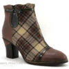 Laura Vita AMCELIAO 50 Marron - Prince De Galles - Boots Talon