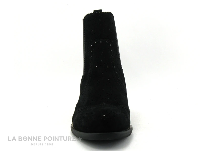 MamZelle LUDON Velours Noir - Bottine Chelsea 2 MamZelle LUDON Velours Noir - Bottine Chelsea – Image 2