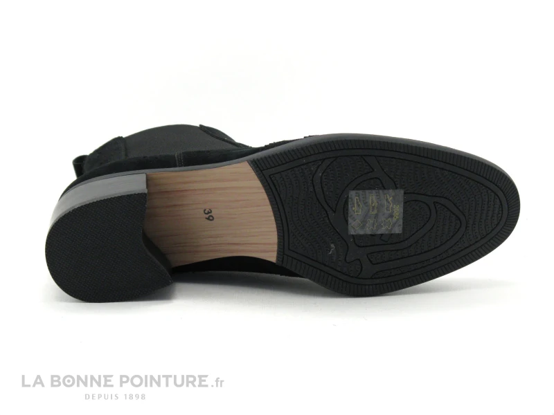 MamZelle LUDON Velours Noir - Bottine Chelsea 7 MamZelle LUDON Velours Noir - Bottine Chelsea – Image 7