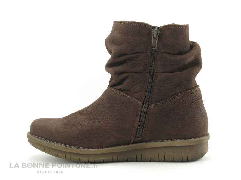 Jungla 7559 Cafe - Boots Femme Cuir Marron 3 Jungla 7559 Cafe - Boots Femme Cuir Marron – Image 3