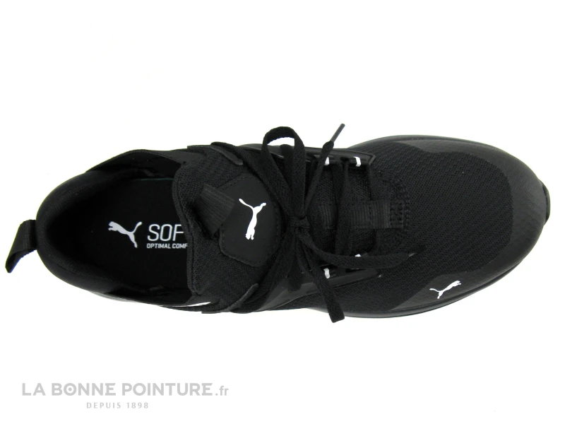 Puma ENZO 2 Refresh Black 376687 - Basket Homme Noire 6 Puma ENZO 2 Refresh Black 376687 - Basket Homme Noire – Image 6