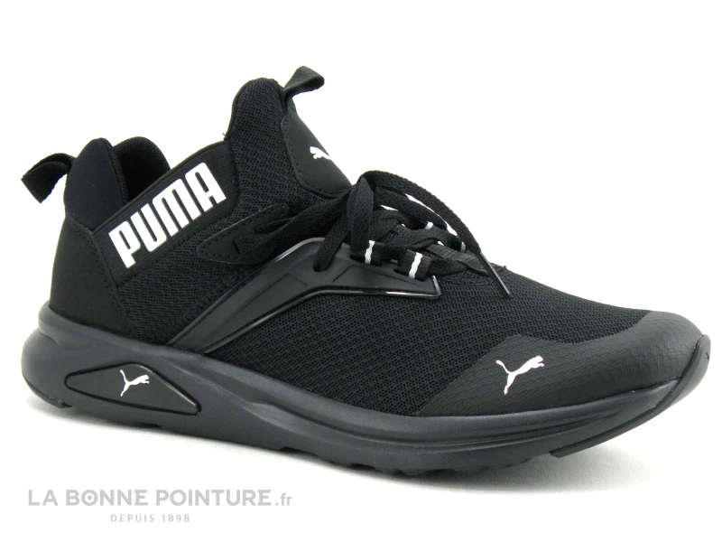 Puma ENZO 2 Refresh Black 376687 - Basket Homme Noire 5 Puma ENZO 2 Refresh Black 376687 - Basket Homme Noire – Image 5
