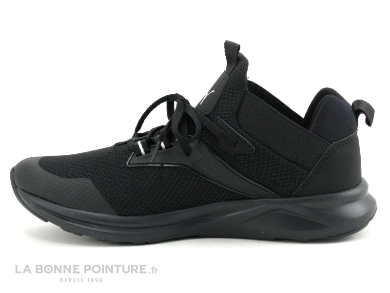 Puma ENZO 2 Refresh Black 376687 - Basket Homme Noire 3 Puma ENZO 2 Refresh Black 376687 - Basket Homme Noire – Image 3