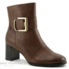 Marco Tozzi 2-25346-27 Chestnut - Boots Marron Avec Boucle Or