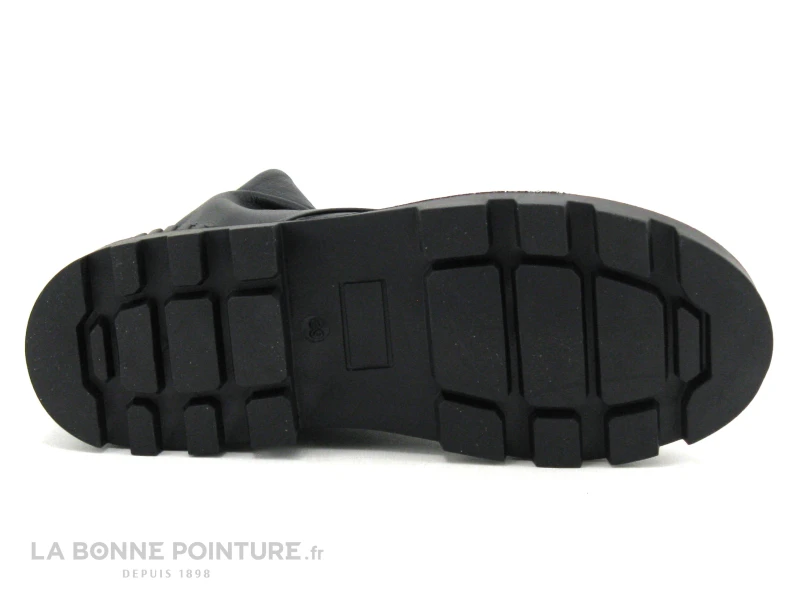 MamZelle PLENITA Noir Croco - Boots Femme - Semelle Crantee 7 MamZelle PLENITA Noir Croco - Boots Femme - Semelle Crantee – Image 7