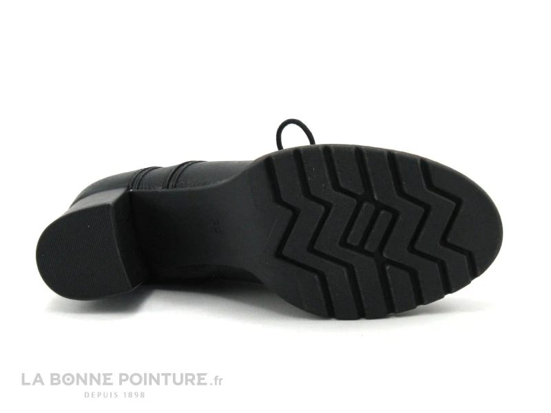 Marco Tozzi 2-25219-27 Black Antic - Boots Talon Haut Lacet Et Zip 7 Marco Tozzi 2-25219-27 Black Antic - Boots Talon Haut Lacet Et Zip – Image 7