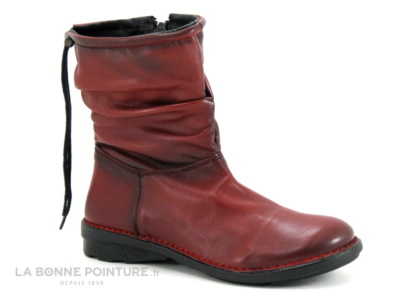 Brans 13639 Cherry - Bottine Femme Rouge-bordeaux 5 Brans 13639 Cherry - Bottine Femme Rouge-bordeaux – Image 5