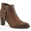 Fugitive GALIS Gold Marron Boots Zip