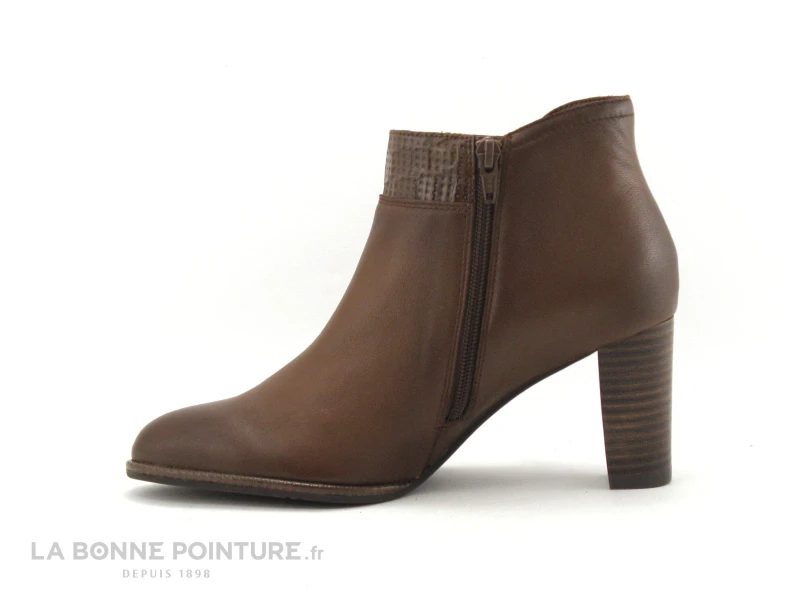 Fugitive GALIS Gold Marron Boots Zip 3 Fugitive GALIS Gold Marron Boots Zip – Image 3