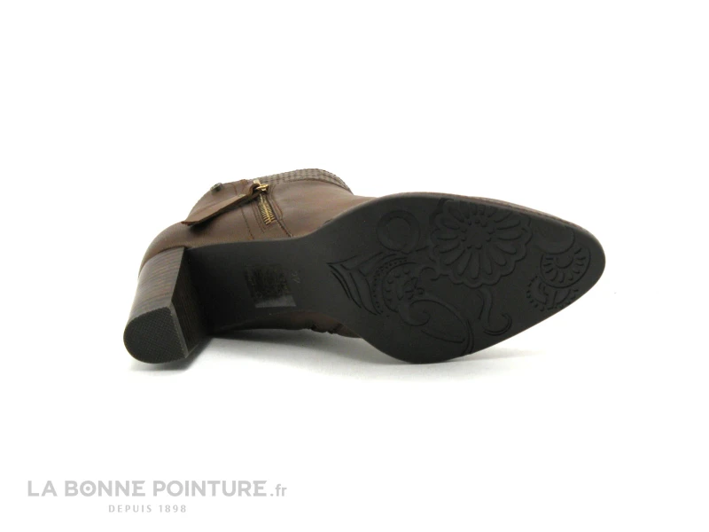 Fugitive GALIS Gold Marron Boots Zip 7 Fugitive GALIS Gold Marron Boots Zip – Image 7