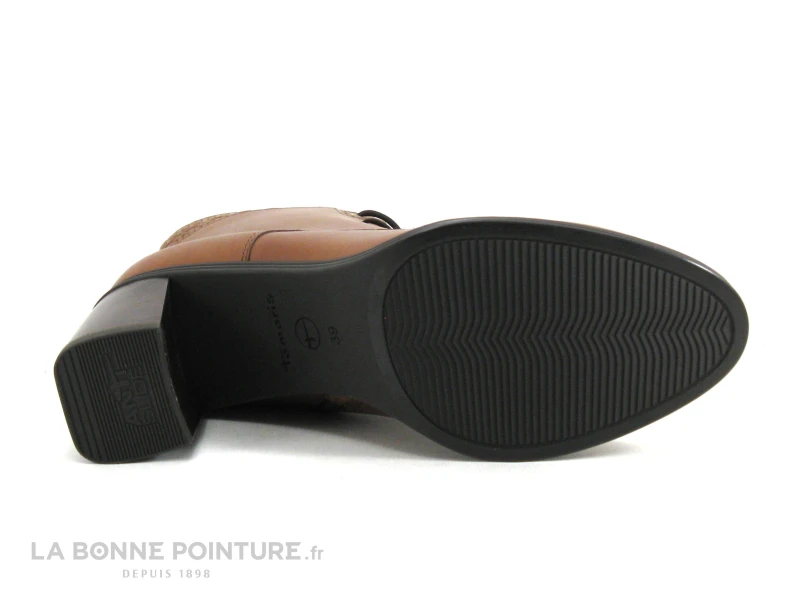 Tamaris 1-25110-29 Nut - Bottine Marron Clair - Talon Haut 7 Tamaris 1-25110-29 Nut - Bottine Marron Clair - Talon Haut – Image 7