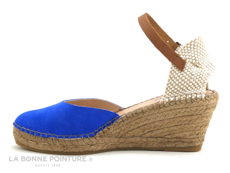 Fabiolas 304700 - Bleu Electrique - Sandale Espadrille 3 Fabiolas 304700 - Bleu Electrique - Sandale Espadrille – Image 3