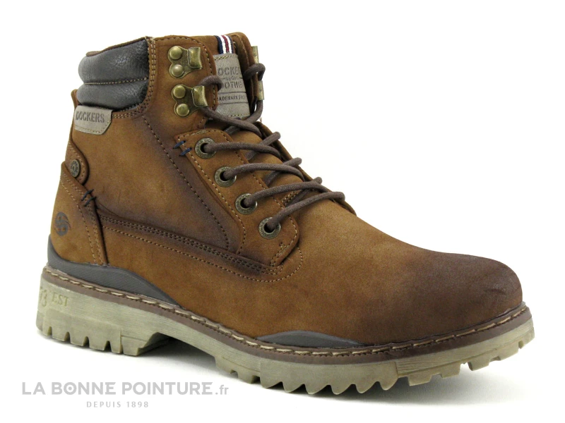 Dockers 47LY001 Brush Brown - Boots Homme Marron 5 Dockers 47LY001 Brush Brown - Boots Homme Marron – Image 5