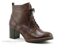 Marco Tozzi 2-25219-27 Cognac Struct - Bottine Marron Talon Large -France Chaussure Soldes 2024 cd24607c73b9e66c561f35ea11d5d5ef img 4620.jpg 165432