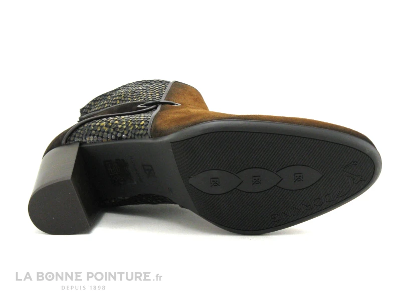 Dorking KING D8925 Cuero Ebano Mostaza - Bottine Marron Talon Haut 7 Dorking KING D8925 Cuero Ebano Mostaza - Bottine Marron Talon Haut – Image 7