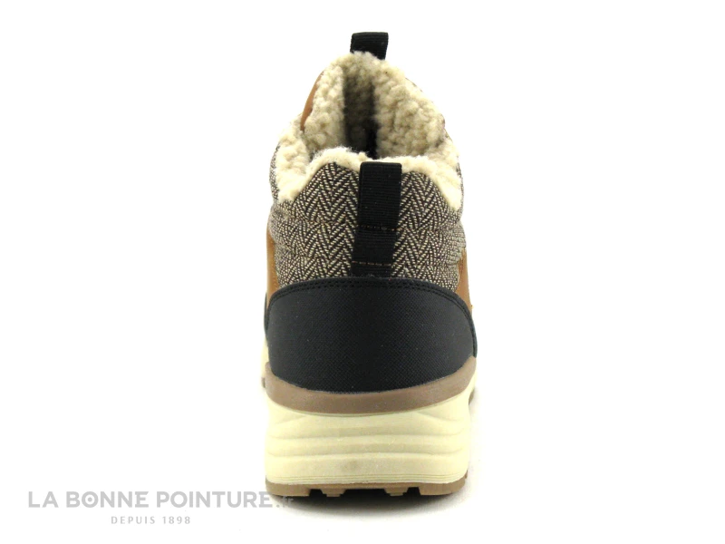 Route 66 PILOTI Camel Noir - Chaussure Montante Homme 4 Route 66 PILOTI Camel Noir - Chaussure Montante Homme – Image 4