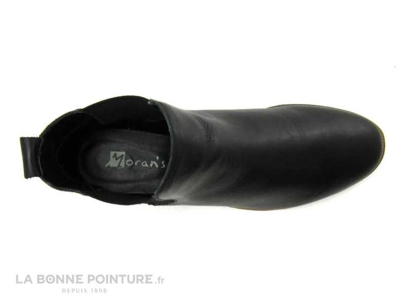Morans VISCOSE Noir - Boots Chelsea Femme Arriere Python 6 Morans VISCOSE Noir - Boots Chelsea Femme Arriere Python – Image 6