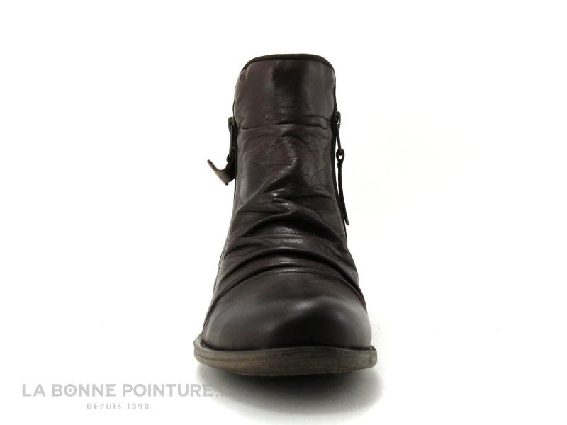 Lou Kristensen IB17163 Ebano - Bottine Femme Cuir Marron Fonce 2 Lou Kristensen IB17163 Ebano - Bottine Femme Cuir Marron Fonce – Image 2