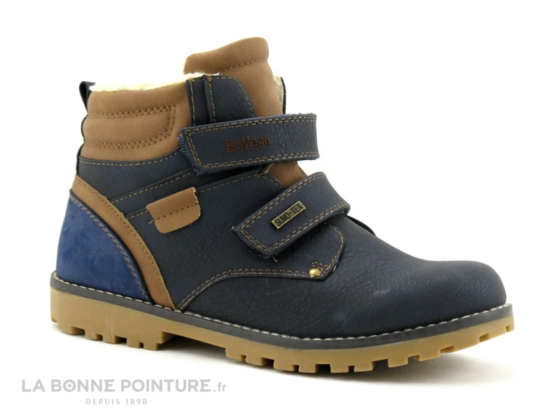 BM Footwear 2160106 Bleu Marine - Bottillon GARCON Fourre 1 BM Footwear 2160106 Bleu Marine - Bottillon GARCON Fourre