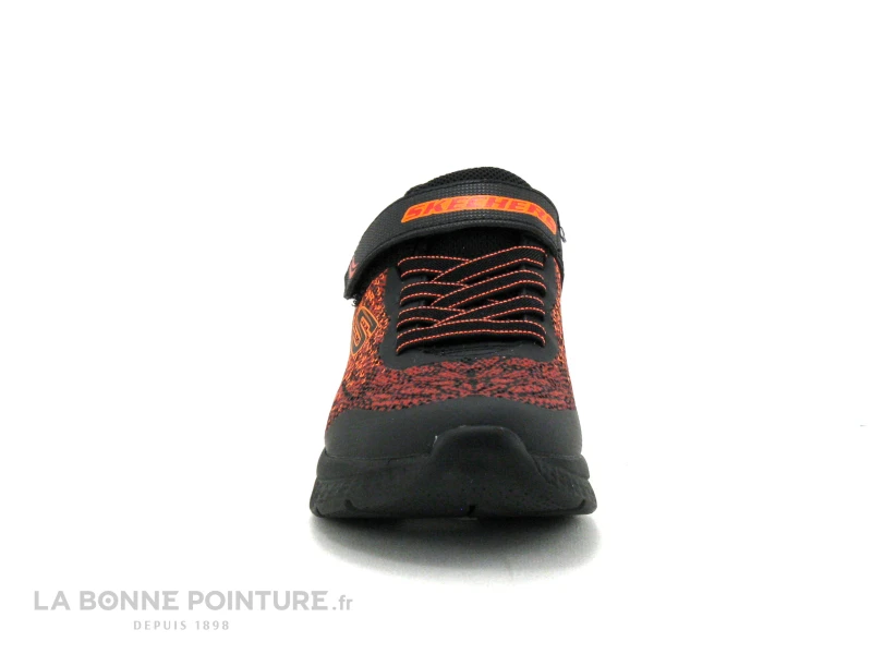 Skechers 403920L MICROSPEC II - Black Red - Basket GARCON 2 Skechers 403920L MICROSPEC II - Black Red - Basket GARCON – Image 2