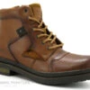 Redskins TRIOMPHE Cognac NS89147 - Boots Homme Cuir Marron