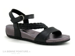 Tamaris 1-28232-22 Black Comb - Sandale Femme