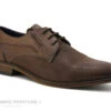 Point D Orgues PORI Marron - Chaussure Habillee Homme