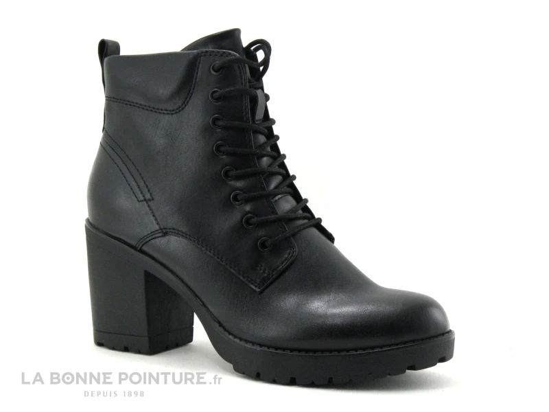 Marco Tozzi 2-25204-35 - Noir - Chaussure Montante Talon Epais 1 Marco Tozzi 2-25204-35 - Noir - Chaussure Montante Talon Epais