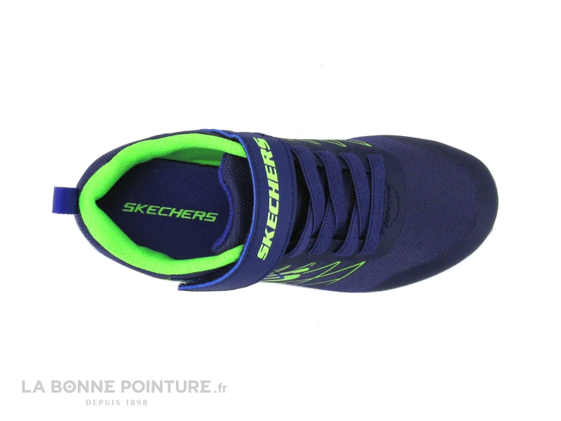 Skechers Microspec TEXLOR Bleu Lime 403770L - Basket GARCON 6 Skechers Microspec TEXLOR Bleu Lime 403770L - Basket GARCON – Image 6
