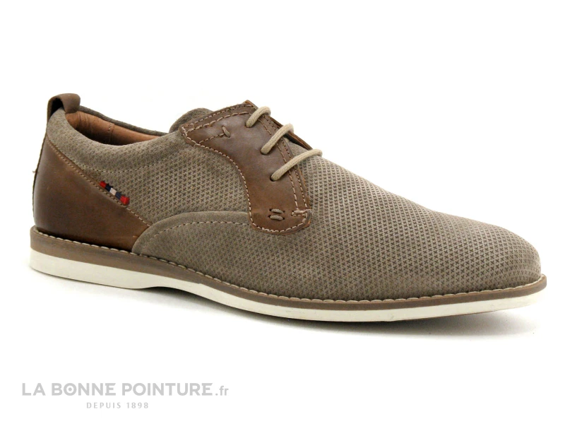 Point D Orgues - ADECOLO Beige - Derby Homme Velours Beige 5 Point D Orgues - ADECOLO Beige - Derby Homme Velours Beige – Image 5