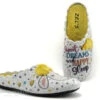 Zels 41148 Gris Jaune - Mouton Sweet Dreams - Pantoufle Mule Femme