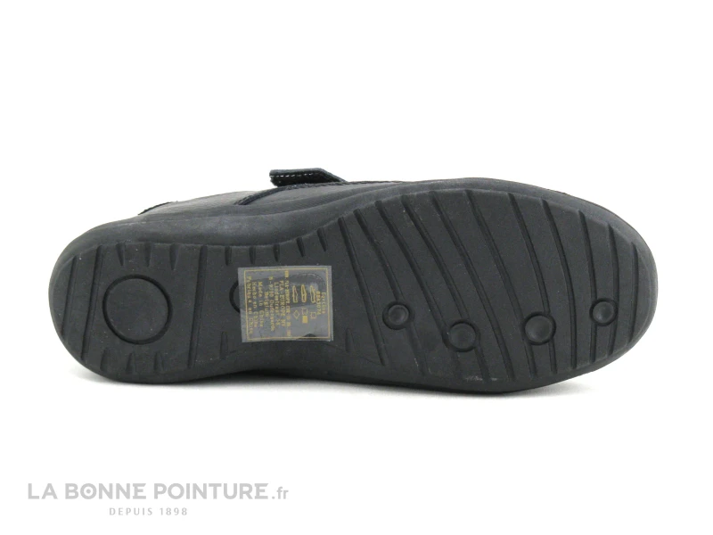 TopWay B843074 Noir - Noir Craquele Brillant - Chaussure Femme Velcro 4 TopWay B843074 Noir - Noir Craquele Brillant - Chaussure Femme Velcro – Image 4