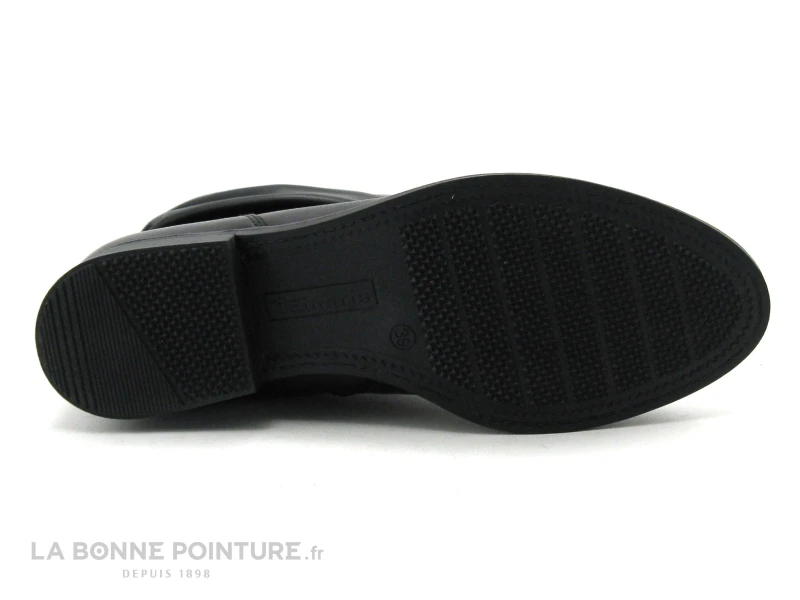 Tamaris Black 1-25055-25 Bottines Noires Plissees A Zip 7 Tamaris Black 1-25055-25 Bottines Noires Plissees A Zip – Image 7